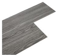 SUNNYNEST 36PCS Self-Adhesive Vinyl Floor Tiles 91.5 × 15.2 cm - Wood Effect Peel & Stick PVC Flooring Planks, Waterproof for Kitchen, Bathroom, Living Room & Bedroom (Dark Gray)