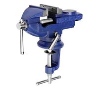 SUNNYNEST 65mm Bench Vise Workbench Table Vice 360° Multi-Angle Swivel Base