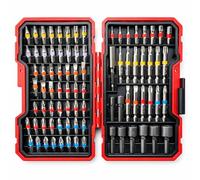 SUNNYNEST 83-Piece Ratchet Socket & Screwdriver Bit Set, Multi-Function Tool Kit with Storage Case, Alloy Steel Bits for Car Repair, Home DIY, Electronics, Automotive & Mechanical Maintenance