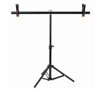 SUNNYNEST Backdrop Stand Kit 68CM/27 Inches Tabletop Photography Backdrop T-Shape Stand Support Light Stands Mini Holder for Photo Studio Desktop Background Paper T-Shape Background Support Stand Cros