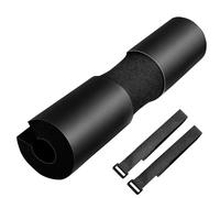 SUNNYNEST Barbell Squat Pad & Hip Thrust Pad - Thick 1.3in High-Density Foam Olympic Barbell Cover, Anti-Slip & Waterproof, Comfortable Cushion for Hips, Neck & Shoulders, Ideal for Squats (Black)