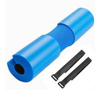 SUNNYNEST Barbell Squat Pad & Hip Thrust Pad - Thick 1.3in High-Density Foam Olympic Barbell Cover, Anti-Slip & Waterproof, Comfortable Cushion for Hips, Neck & Shoulders, Ideal for Squats (Blue)
