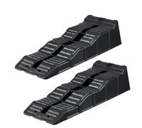 SUNNYNEST Car Ramp Caravan Levelling Ramp Set Motorhome Ramps Heavy Duty Chocks/Blocks for Keeping Motorhome Campervan RV Trailer Caravan Car Van Secure 3 Step Levels 2.5 Tonne Capacity