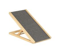 SUNNYNEST Dog Ramp Adjustable Heights 2 Settings, Solid Wooden Pet Ramp for Cars, Non-Slip Carpet, Multipurpose Pet Access Stair for Small Dogs, Senior Pets & Puppies, Travel-Friendly Dog Ladder