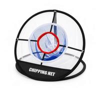 SUNNYNEST Golf Chipping Net for Garden - 3 Target Golfs Practice Net with Foam Balls & Storage Bag, Foldable Golf Chip Nets for Backyard Training, Indoor Outdoor Golfs Training Aid, 50cm