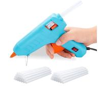 SUNNYNEST Hot Glue Gun Fast Heating,50W Mini Heating Hot Melt Glue Gun Kit Tools with 75 Pcs Premium Glue Sticks for Daily Home Repairs, Crafts, DIY and Sealing