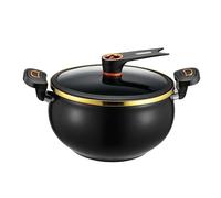 SUNNYNEST Large Capacity Stew Pot 8L Stock Pot Stew Pot with Lock Iid for Braising Soups Bread Baking Kitchen & Serving Induction Compatible Stovetop Oven Safe