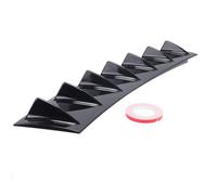 SUNNYNEST Rear Bumper Diffuser Spoiler 85cm Universal Shark Fin 7-Wing Lower Rear Lip, ABS Carbon Fiber Look Car Mod Upgrade, Aerodynamic Splitter for Cars, Trucks & SUVs