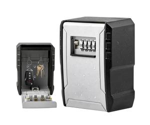 SUNNYNEST Safe Box 13x10x6.5 cm comes with accessories and 3 keys. It securely stores cash and documents, is lockable, and suitable for home and office use.