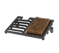 SUNNYNEST Vintage Outdoor Cast Iron Boot Scraper with Brushes Indoor Outdoor Boot Scrubber for Entryway, Garden, Farm Shoe Dirty Remover Tools