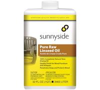 Sunnyside Corporation 87332 Pure Raw Linseed Oil, Quart