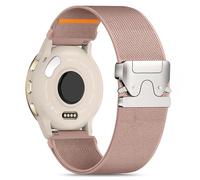 Sunnyson 18mm Stretchy Bands Compatible with Garmin Venu 3S/2S/Vivoactive 4S/Vivomove 3S, Parachute Elastic Soft Nylon Watch Band for Forerunner 255S/265S Women Men