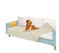 SUNNYTEX Waterproof Dog Bed Cover Dog Mat Pet Pad Pet Blanket for Couch Sofa Bed Mat Anti-Slip Furniture Protrctor(30" 70",Cream)