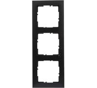 SUNO 721523 Ramka-3x Black