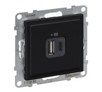 Suno USB Plug Type A +C 3A 5V Black 721430