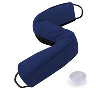 Sunolga 38" Door Draft Stopper Blocks Hot Cold Air with Removable Washable Cover for Gaps Up to 3", All-Season Noise and Wind Seal for The Bottom of Door and Window, Blue