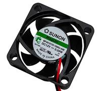 Sunon ELECTRONIC_COMPONENT_FAN, MF40101V21000UA99, 12V DC 0.48W 40x40x10mm, 11.9m³/h 5800U/Min, Plastic, 20.6dB(A), Vapo Bearing, Compatible with sunon