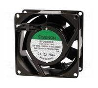 Sunon Fan Axial Cooling 80x80x38mm SF23080A2083HSL 230Vac 14W, 50m³/h 35dBA