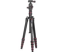 Sunpak TravelLite Pro Reverse Folding 63' Tripod Black with red accents