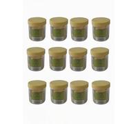 Sunpet 250ml Small Plastic Food Storage Canisters, Red (Pack of 4)