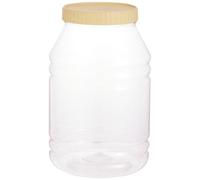 Sunpet J5000 Food Storage Canisters, Plastic, Red, 5000 ml, Pack of 3