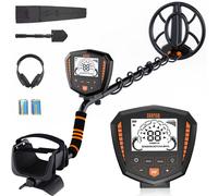 SUNPOW Metal Detectors for Adults Professional, High Accuracy Metal Detector, Strong Anti-Interference, IP68 Waterproof Coil, Identify 9 Types of