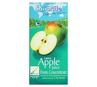 Sunpride 100% Apple Juice from Concentrate 1 Litre (Pack of 12 x 1ltr)