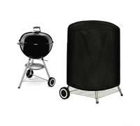 Sunproof and Waterproof BBQ Grill Cover for Small Round Patio Tables Made of 210D Oxford Cloth with Silver Coating Wind Snow and Dust Resistance (75 * 30 CM)