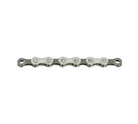 Sunrace 10 Speed Bicycle Chain 116L with QR Silver or Silver/Gray - Silver/Gray