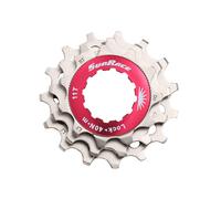 SUNRACE 305752140 Mère de l'anneau Libre + 3 pignon 10v. Unisex-Adult, Taille Unique