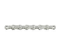 SunRace 11 Speed 116Link 1/2" x 11/128" Road Gravel City Bicycle Chain in Silver