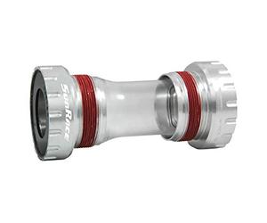 SunRace BBM97 MTB External Bottom Bracket, Silver, 68/73mm, Compatible with Shimano MTB Cranksets