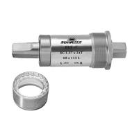 SunRace BBS18 Alloy 68mm Square Taper Bottom Bracket, 111mm