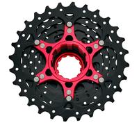 SunRace 10 Speed Bicycle Road Cassette 11-28T CSRX0 Black
