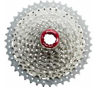 SunRace CS-MX3 10-Speed Wide Range Cassette 11-42T Silver MTB Mountain 10sp