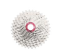 SunRace CSMX0 10 Speed Cassette 11-36T Mountain Bicycle Black/Metallic Cassette