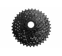 SunRace U98 9-Speed LinkGlide-Cues Compatible U-Series Cassette, Black, HG-Spline, 11-36t