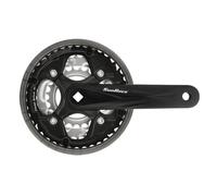SunRace FCM500 Crankset 175mm 7/8V - Black
