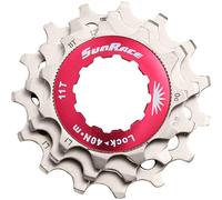 SUNRACE KIT 10V GHIERA+3 PIGNONI SILV.