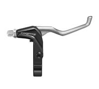 SunRace M4 V-Brake Lever, 2-Finger Individual Handlebar Lever, Silver/Black, 22.2 mm, Right Hand