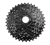 Sunrace Csm98 9aw Shimano/sram Hg Cassette Silver 9s / 11-36t 9s Black