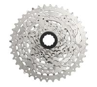 SunRace M9 9-Speed MTB Cassette, Silver, HG-Spline, 11-42T