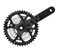 Raleigh Alloy Chainset Black - 44/32/22 X 175 MM