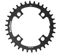 SunRace Narrow-Wide Steel Chainring - 96BCD - 4 Arm, 96mm / 32 / Black