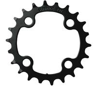 SunRace MS66 BCD 64 Chainring, Black, 22T