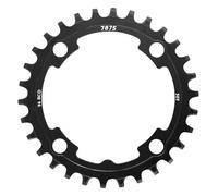 SunRace Narrow-Wide MX00 Alloy Chainring - 96BCD - 4 Arm, 96mm / 30 / Black