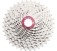 SunRace Unisex Adult CSMX0 10SPEED CASS 1136T SIL 10 Speed Cassette - Silver, 10