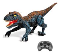Sunrad Mini Remote Control Dinosaur Toys for Kids 3 4 5 6 7 8+, Rechargeable Electronic RC Dinosaur with Light & Roar, Realistic Walking T-Rex Toys Jurassic Toy Christmas Birthday for Boys Girls