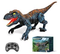 Sunrad Mini Remote Control Dinosaur Toys for Kids, Rechargeable RC Dinosaur