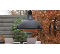 SUNRED INDUS Hanging 2100W Halogen Infrared Patio Heater - BLACK - "Brand New"